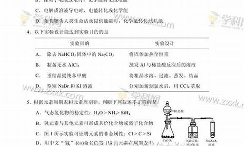 2017天津高考化学,2017年天津高考化学