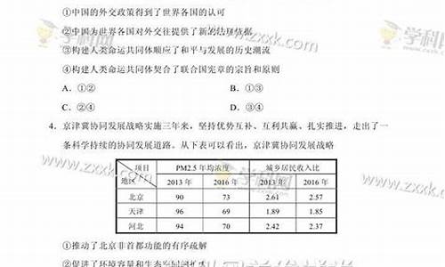 2017年天津高考真题,2017天津高考二模