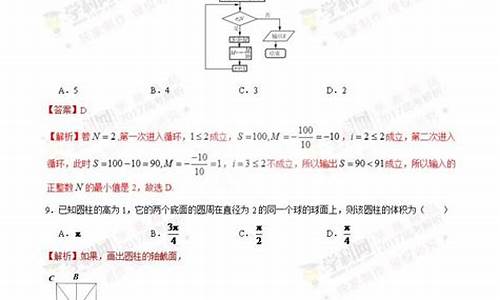 2017广西高考数学题_2017年广西文科数学高考题