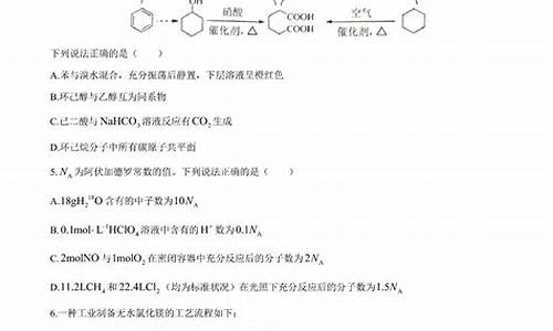 湖南2017高考化学_2017年高中湖南化学学考真题