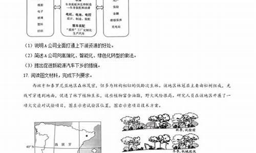 地理高考题及答案-地理高考真题解析